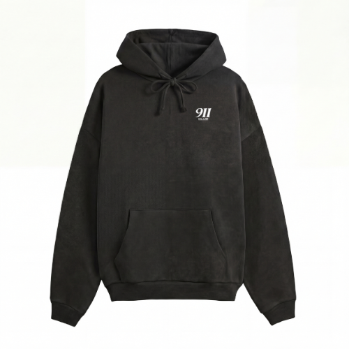 911 Club Sudadera Negra