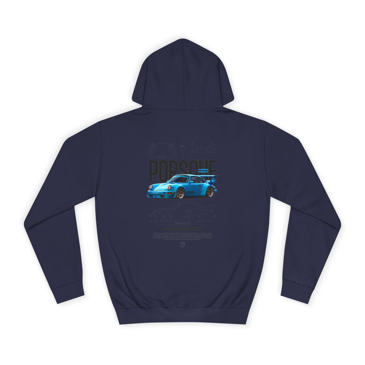 RWB 911 Blue Hoodie