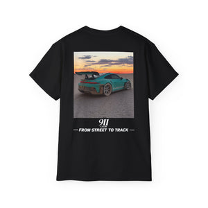 From Street to Track 911 Verde Menta Camiseta
