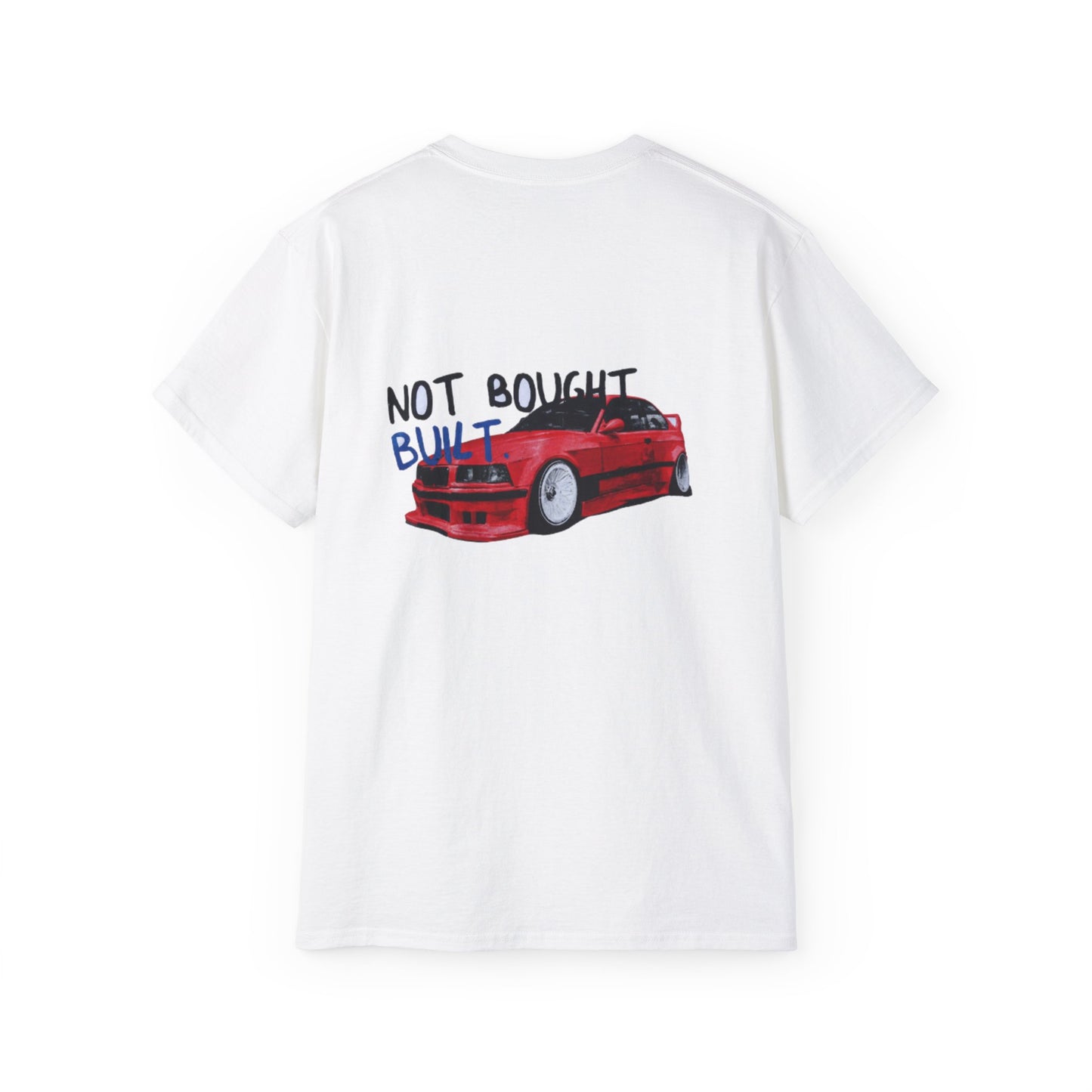 Not Bought, Built Red Car Tee
