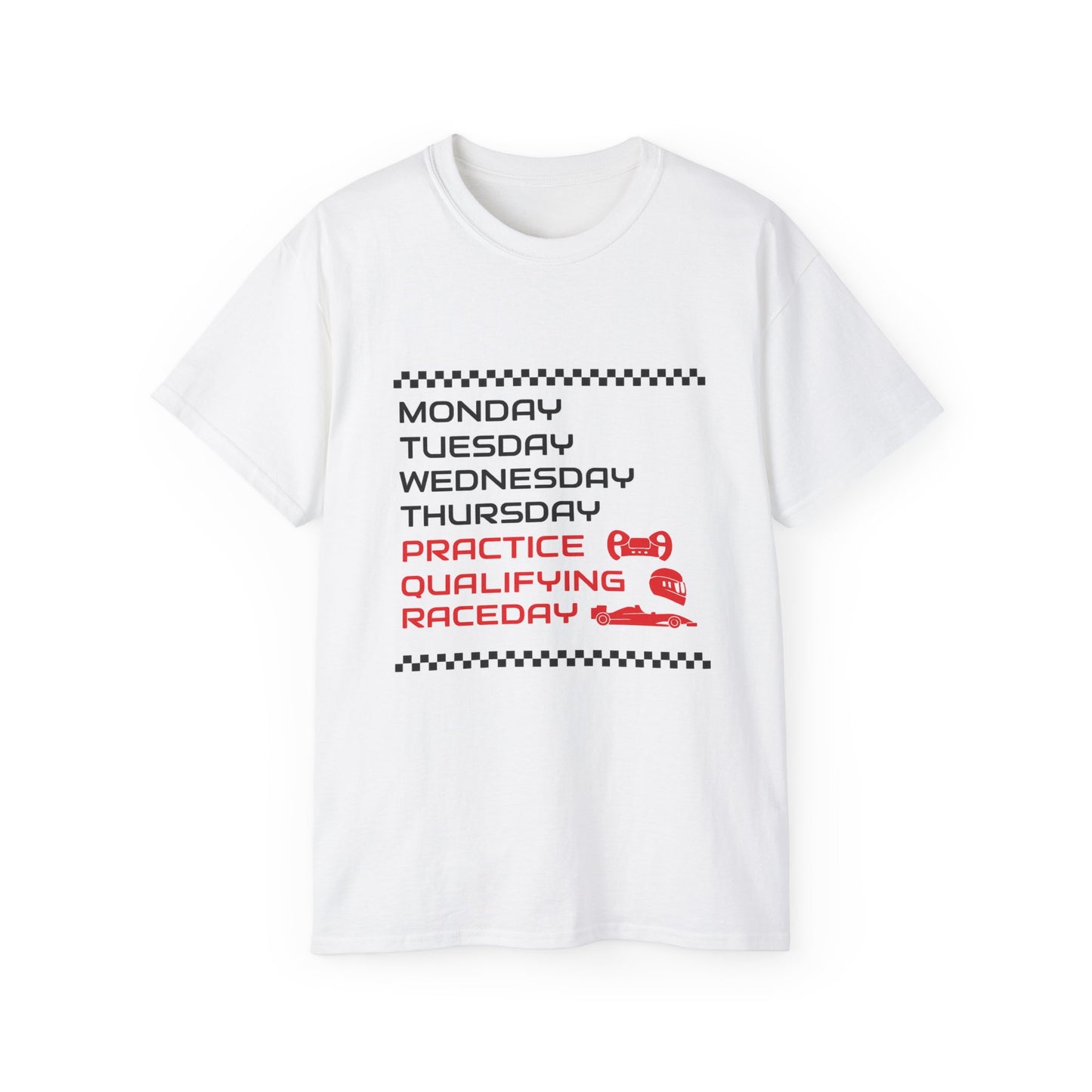 Race Routine Tee - Practice. Qualifying. Race Day