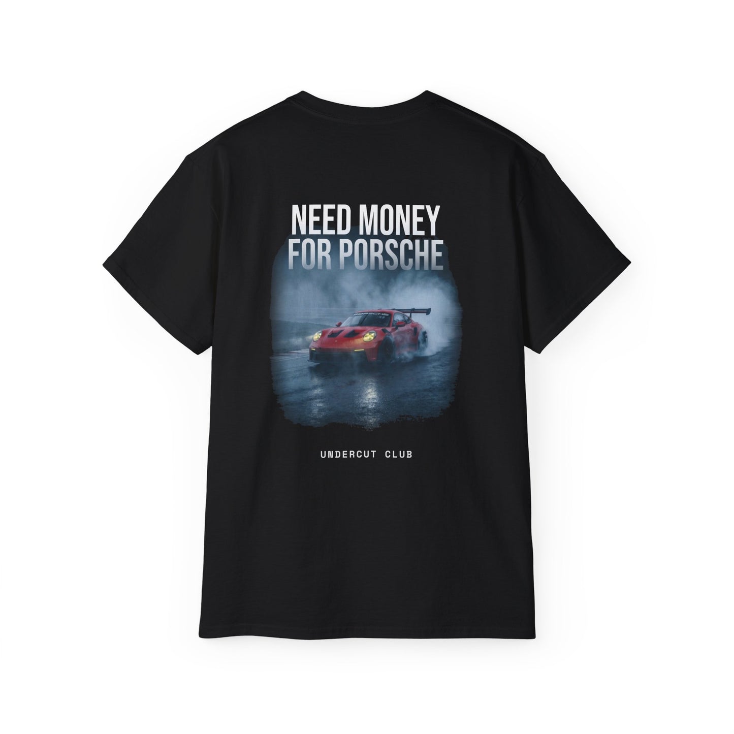Camiseta Porsche 911 GT3 Cup "Need Money For Porsche" — Track Edition - Vol. 07