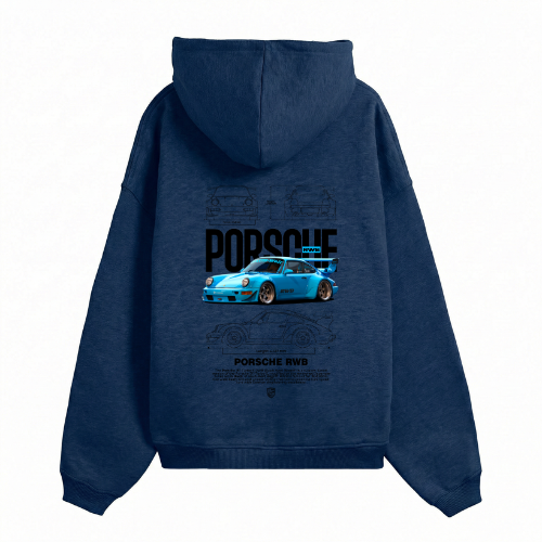 RWB 911 Blue Hoodie