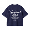 Camiseta Azul Navy Undercut Club Esencial