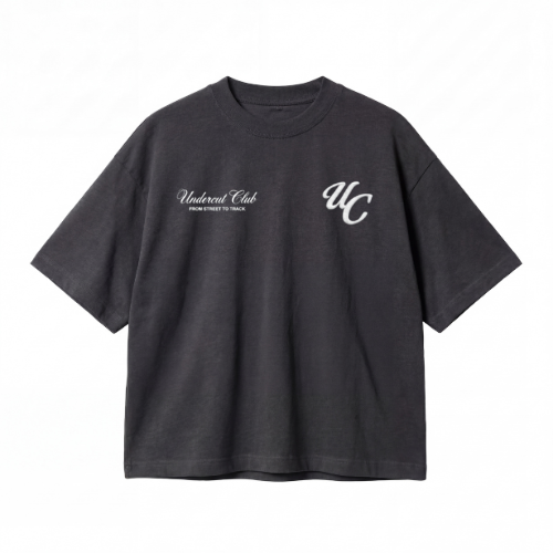 Camiseta Negra Undercut Club Esencial