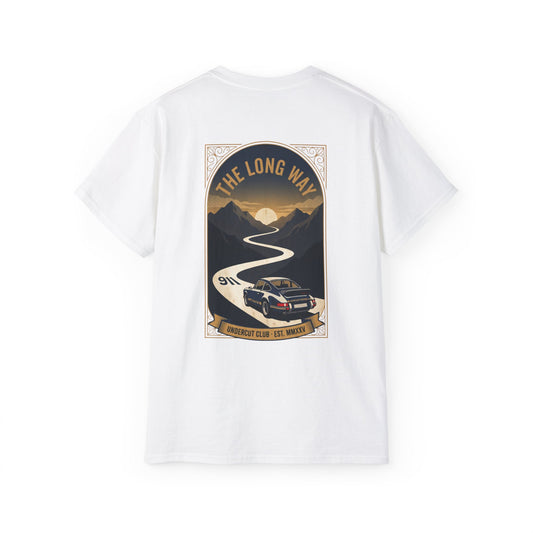 Camiseta Porsche 911 Vintage "The Long Way" — Vol. 00 Manifiesto