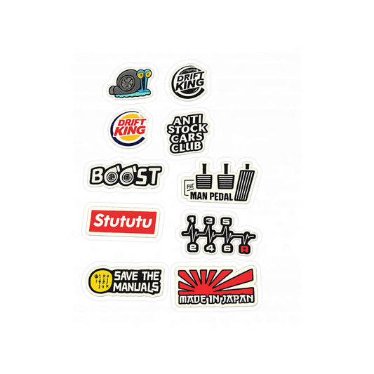 Car Culture Stickers Pack