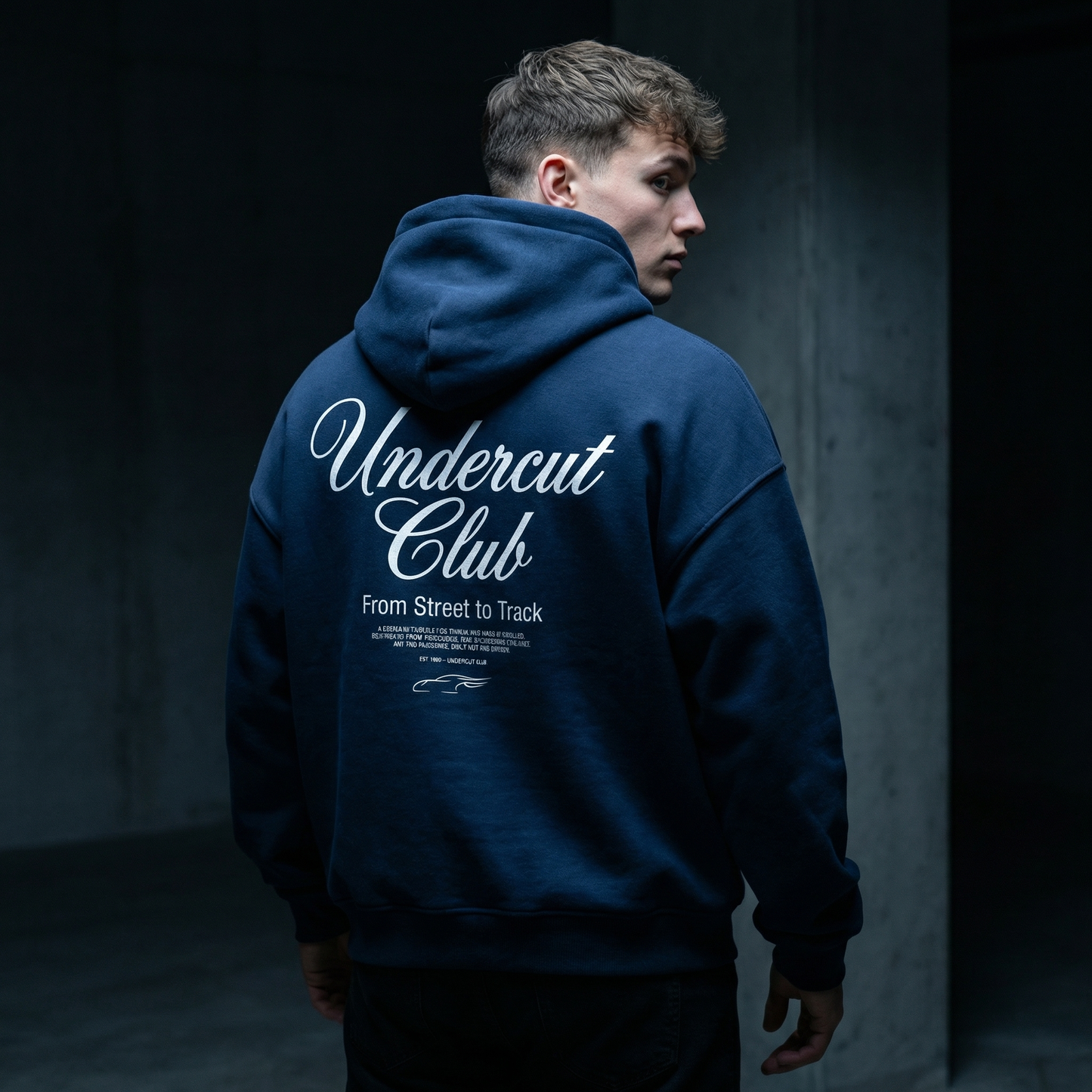 Sudadera Club Members — Azul Navy