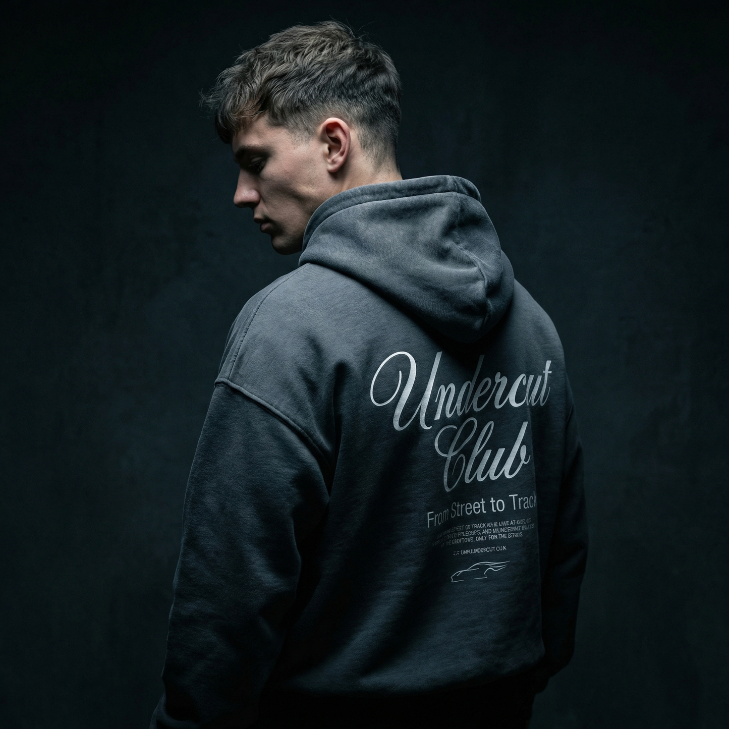 Sudadera Club Members — Carbon