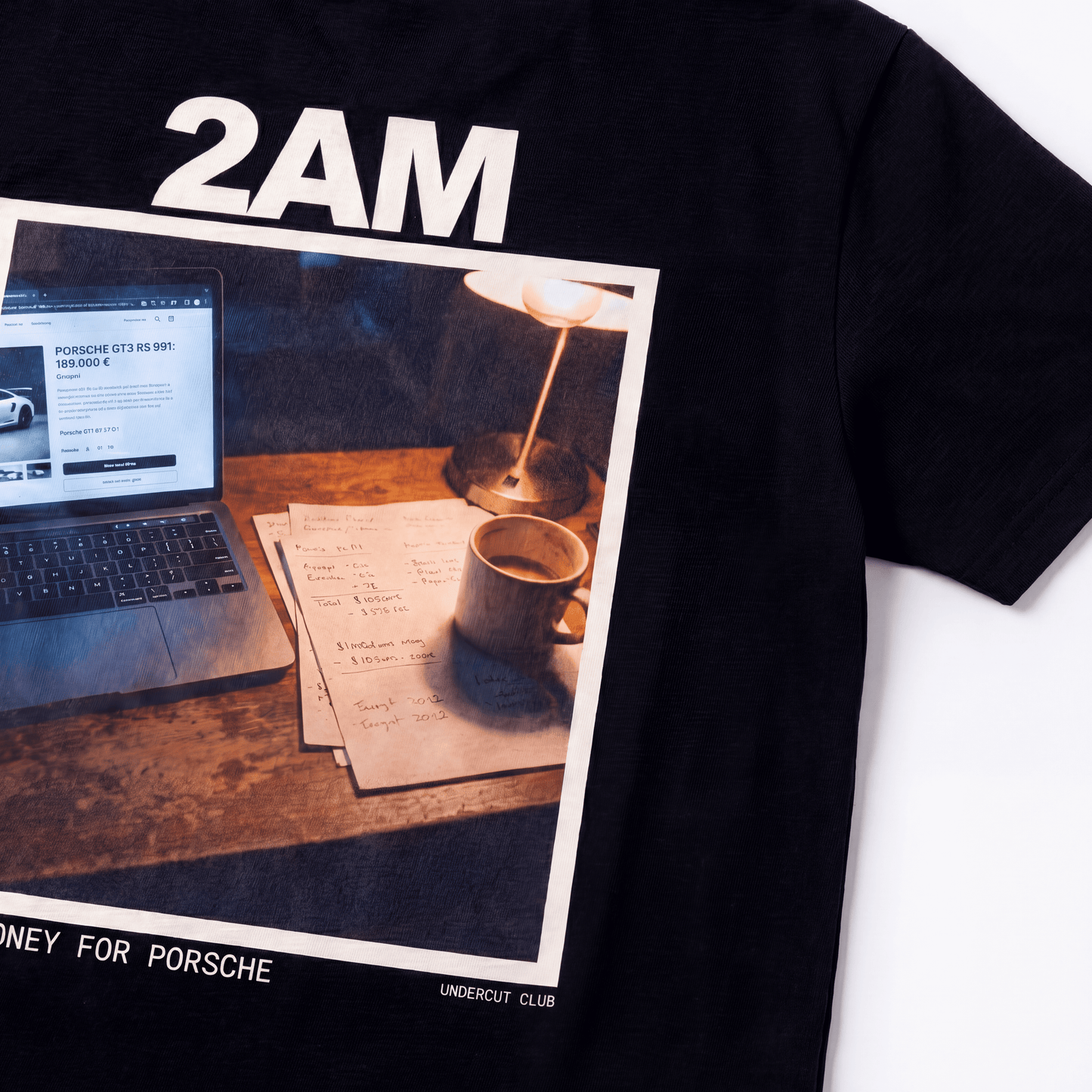 Camiseta Porsche 911 "2AM" — The Long Way Vol. 04