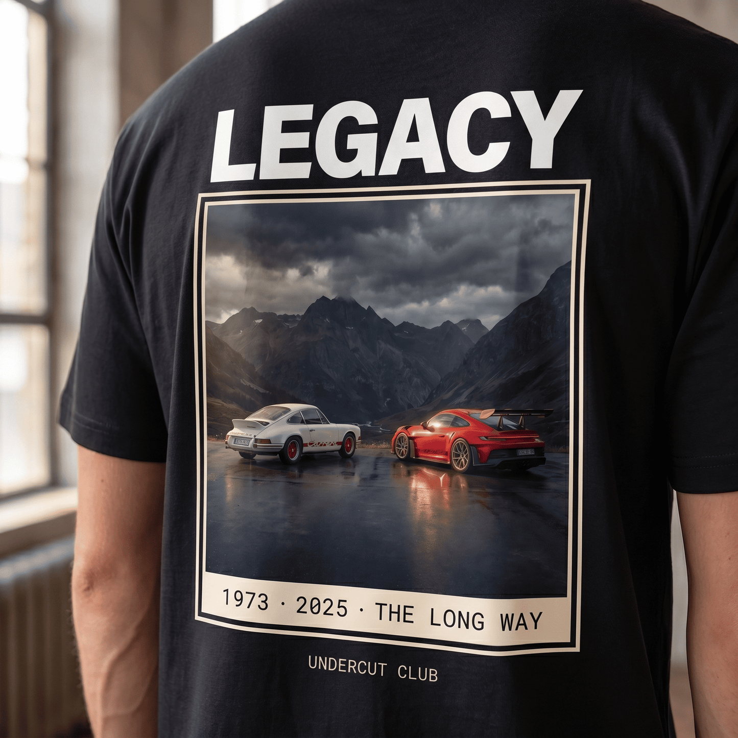 Camiseta Porsche 911 "Legacy" — The Long Way - Vol. 06