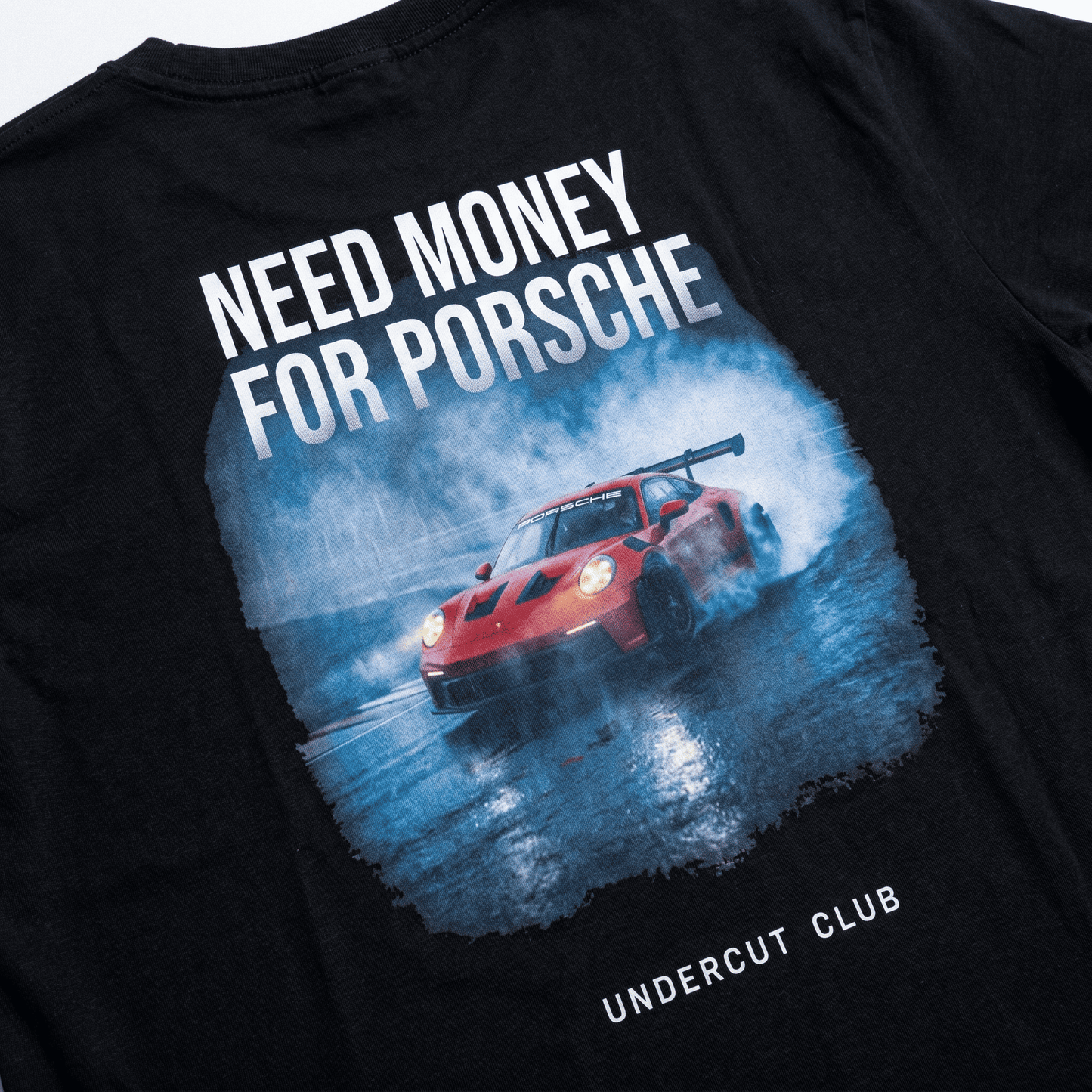 Camiseta Porsche 911 GT3 Cup "Need Money For Porsche" — Track Edition - Vol. 07